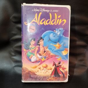 Disney Aladdin Vintage VHS Rare